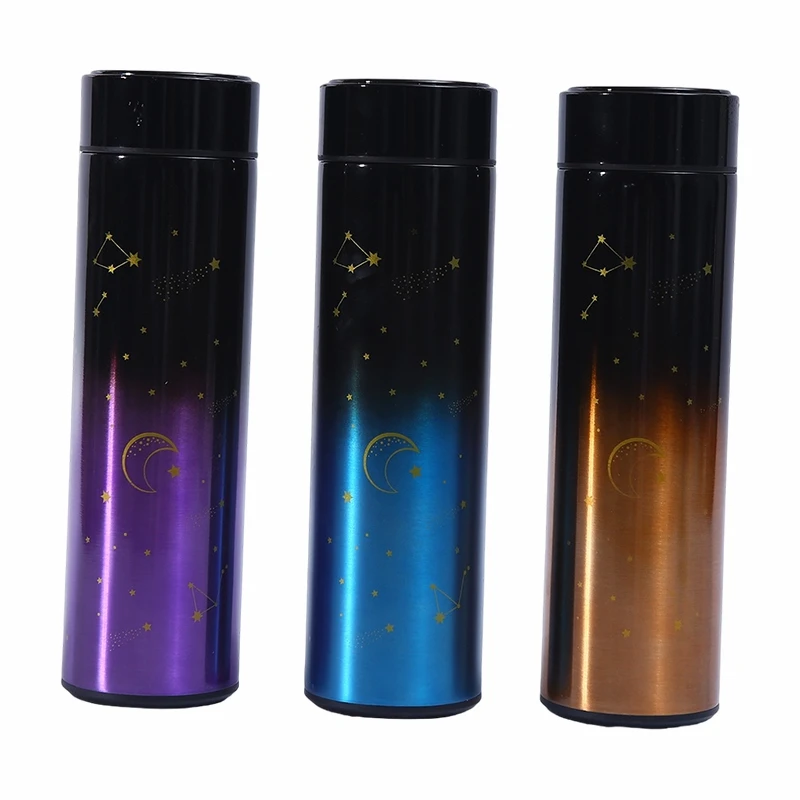 Display Smart Water Bottle Vacuum Flasks